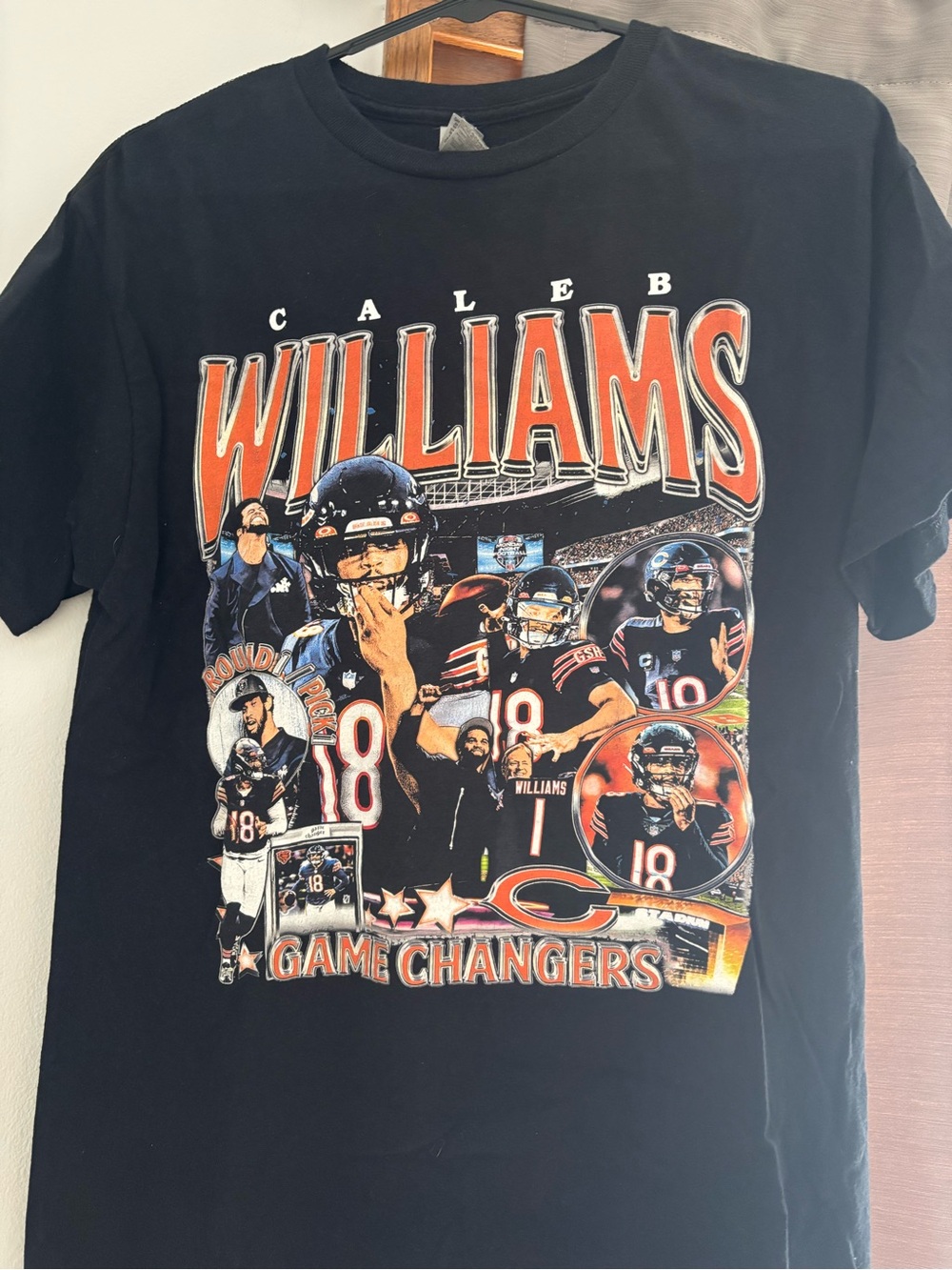 Caleb Williams Chicago Bears Graphic Tshirt